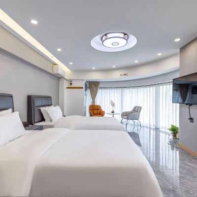 複式豪華家庭套房-洗衣機 西安喜滿客飯店（高鐵北站店）優惠