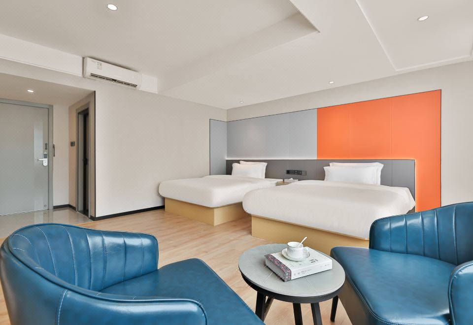 豪華雙床房（慕思床墊+智能家居）