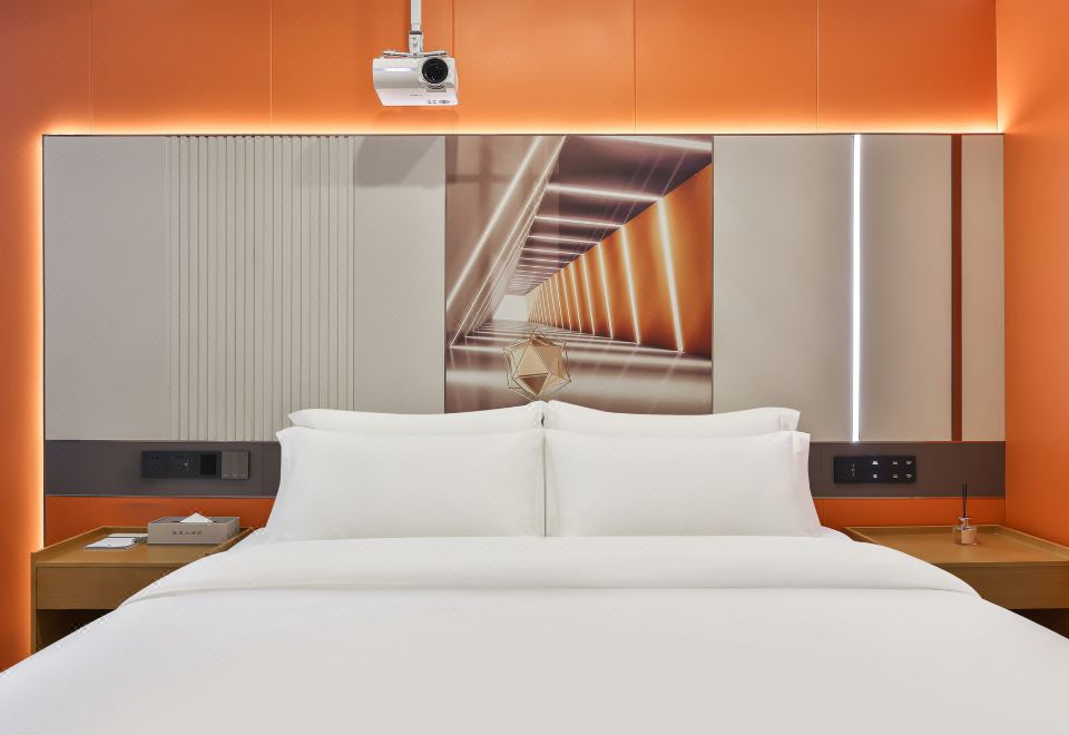 靜享巨幕影音大床房（4K可投屏高清院線+手機投屏）