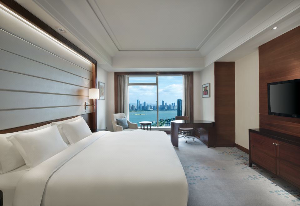 綺夢煙花江景大床房