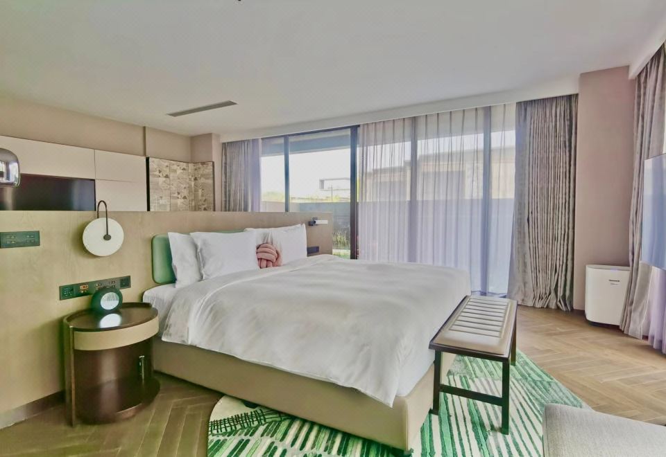 开放式庭院套房