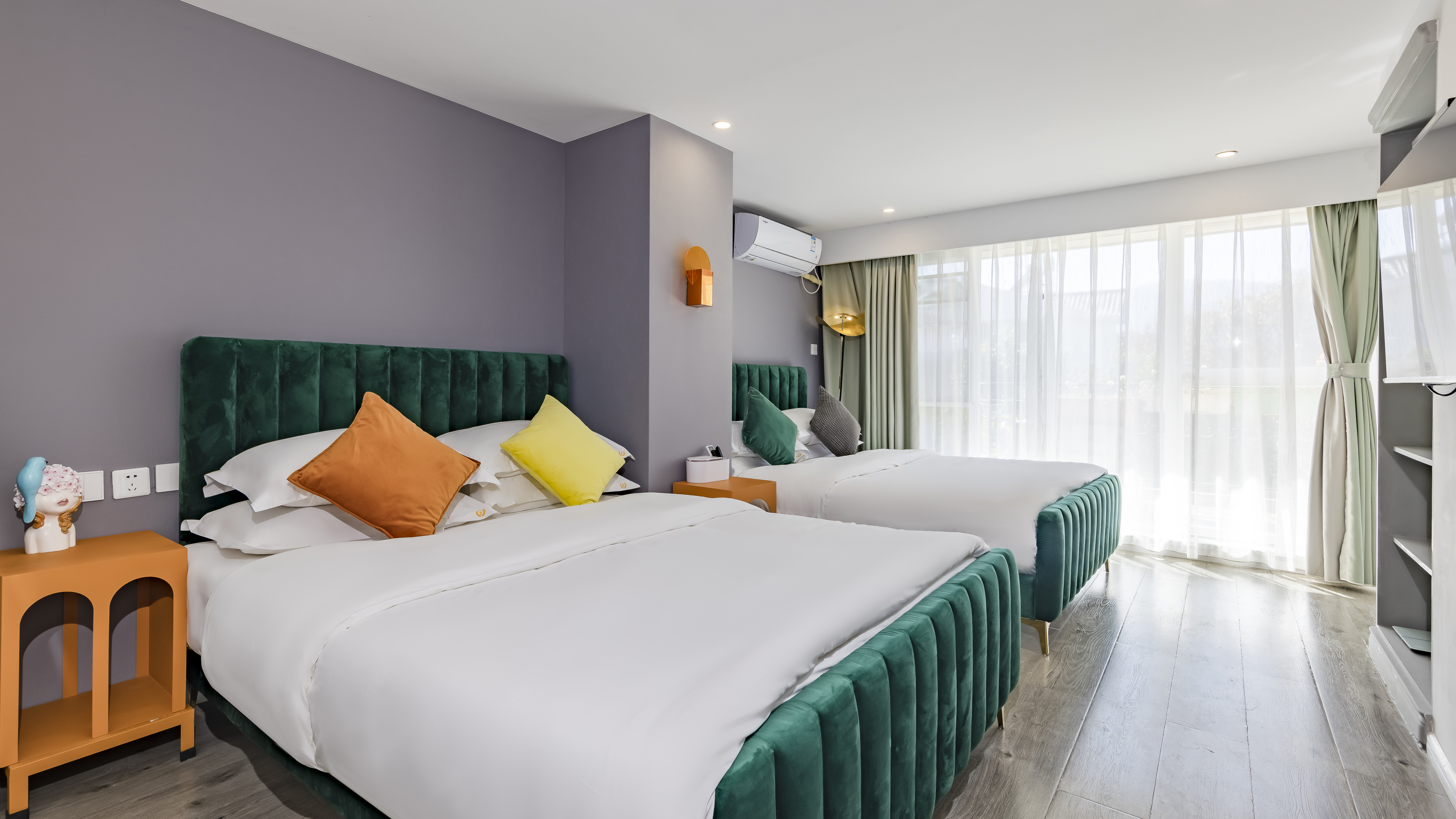 仙境·私享双床房（花园露台|全景玻璃）