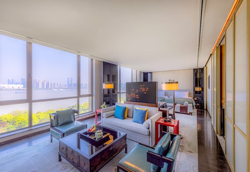 开放式江景双床套房