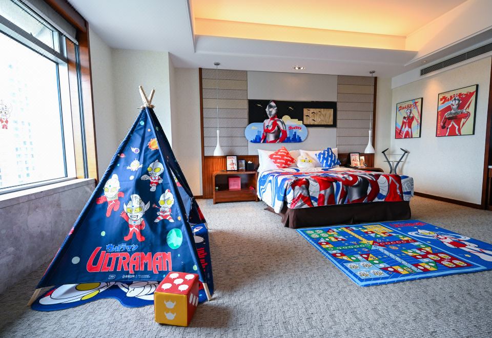 奥特曼主题单卧大床套房