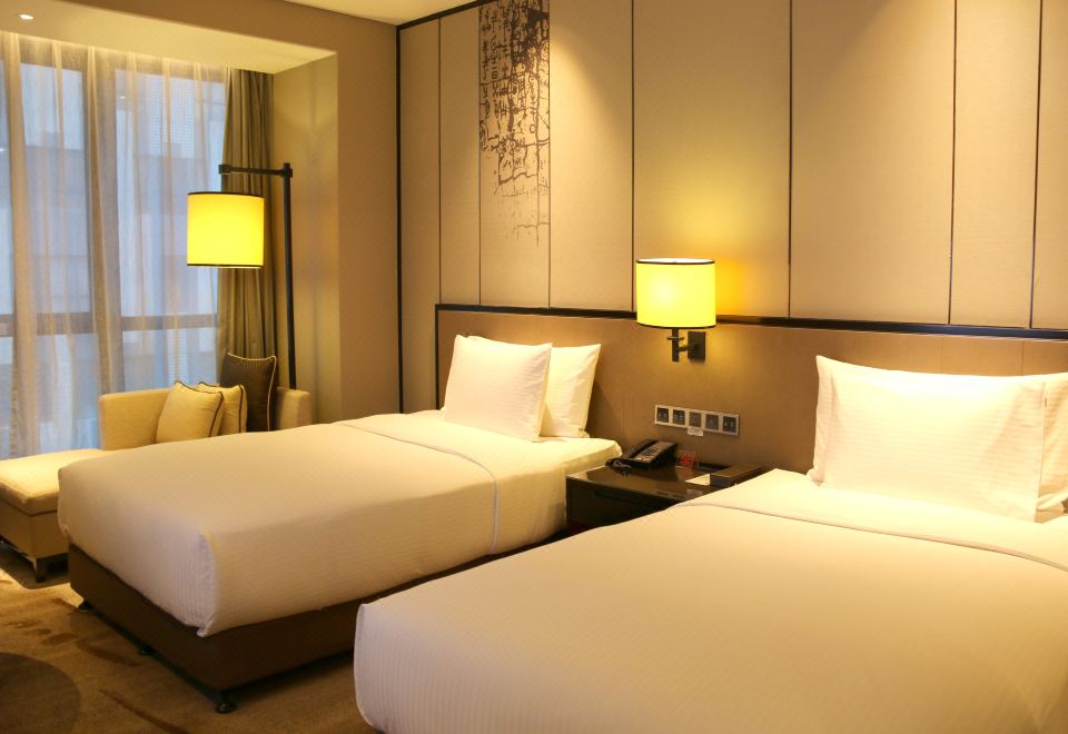 豪華雙床房（金可兒床墊+AccaKappar洗護+徠芬吹風機）