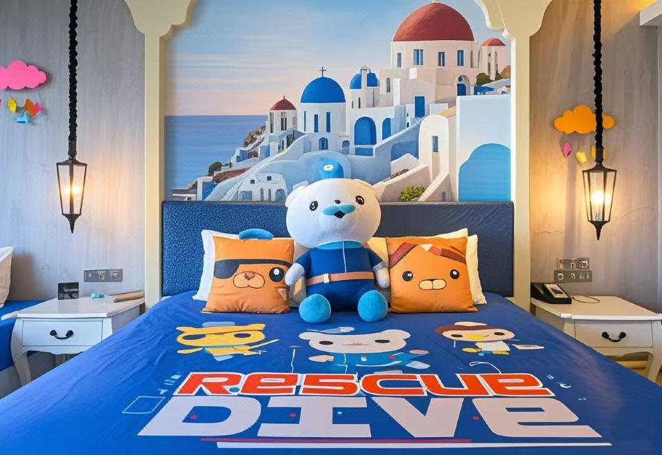 海底小縱隊主題親子房