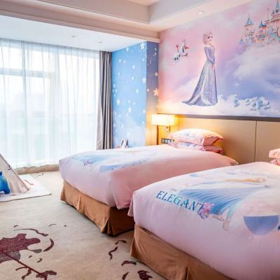 市景雙床親子主題房（愛莎公主） 義烏博覽皇冠假日酒店優惠