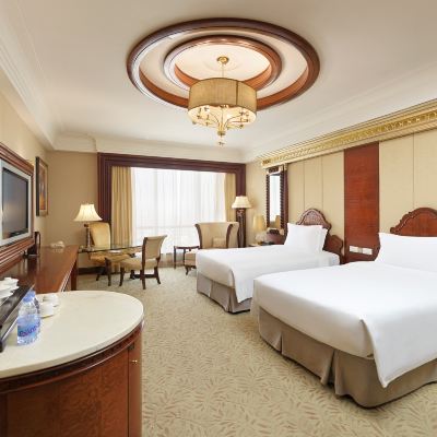 精英雙床房【慕思寢具+超大空間】 嘉華大酒店（東莞國際展覽中心店）優惠