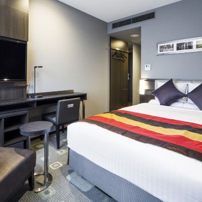 スーペリアダブルルーム(禁煙) ベッド1台（140cm×190cm) ホテルマイステイズプレミア赤坂 クーポン