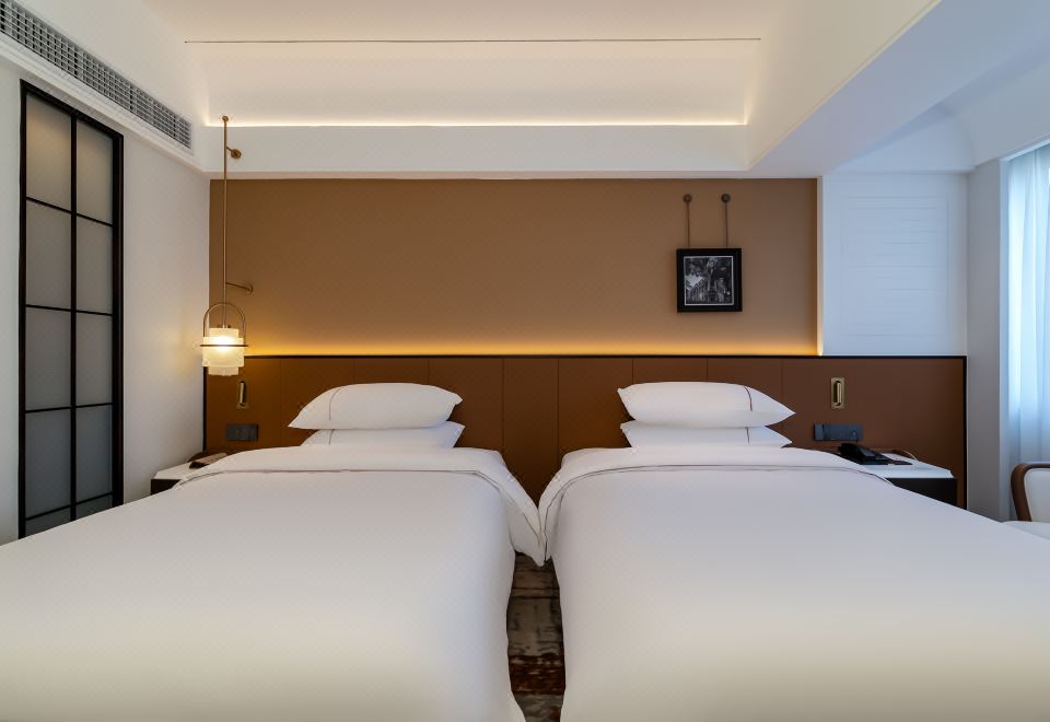 粤雅双床房-奢睡体验+享太空记忆棉床垫