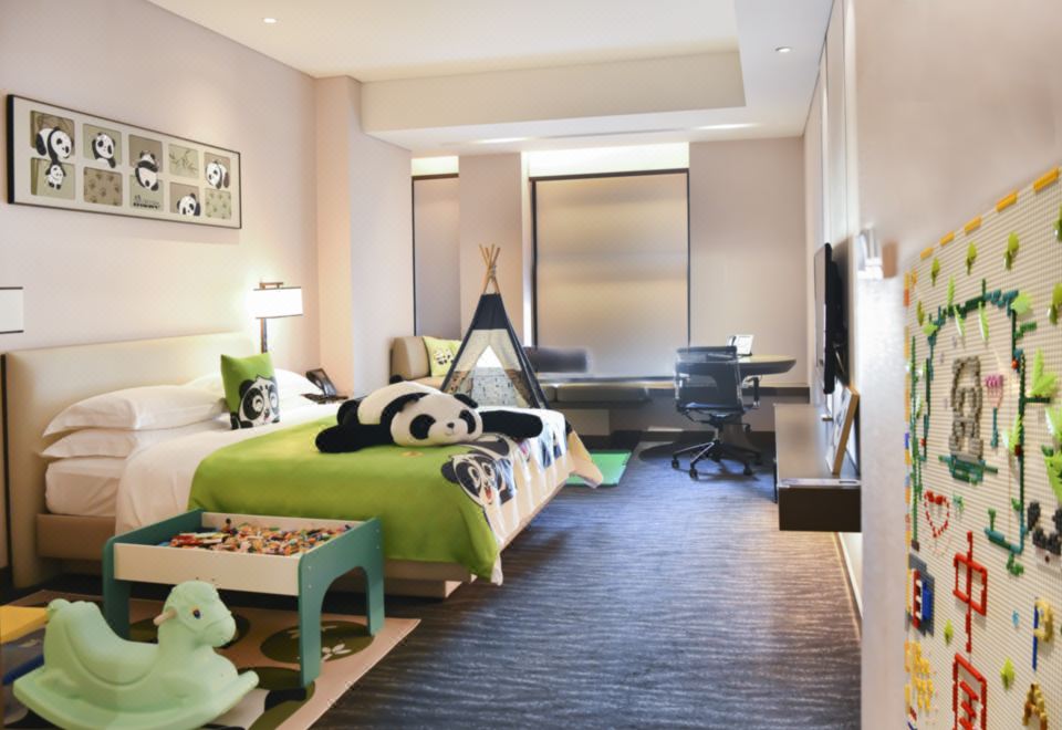 泛太亲子房|津趣·竹梦熊猫屋I乐高童趣