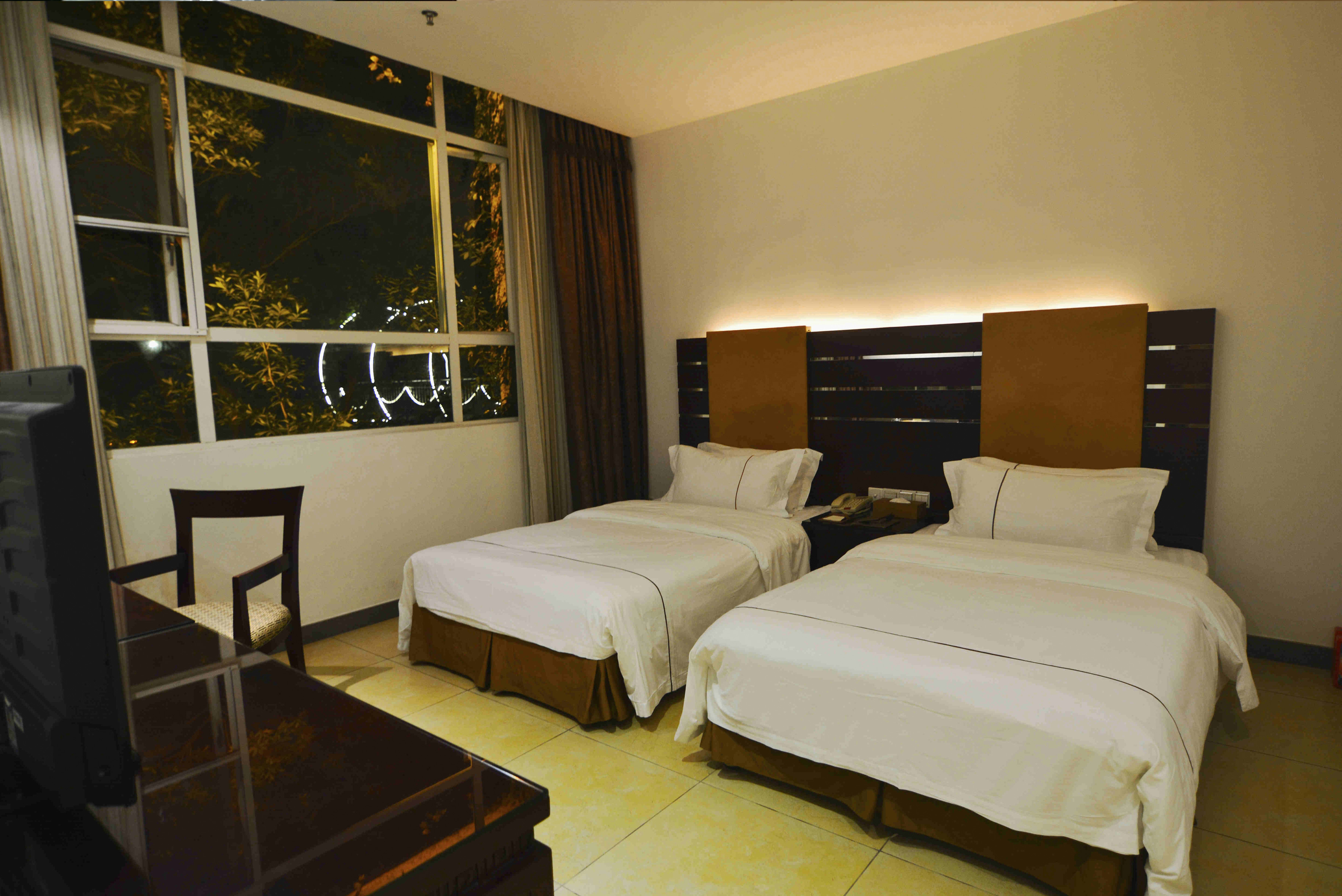 标准双床房|独立温泉池