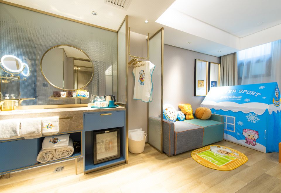 喜羊羊親子大床房（卡通主題帳篷）