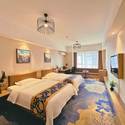 豪華雙床房 傲雪四季酒店（哈爾濱松北融創茂店）優惠