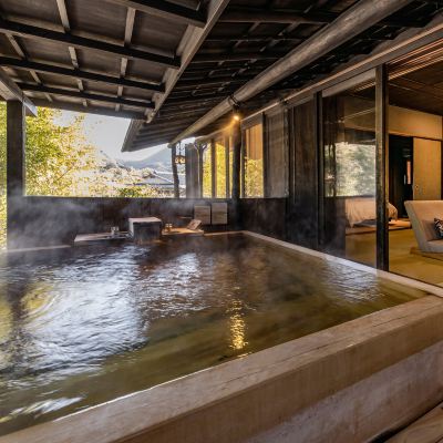  【1階2間－檜風呂－】温泉露天付スイートツインルーム 伊豆長岡温泉 Villa Garden 石のや クーポン