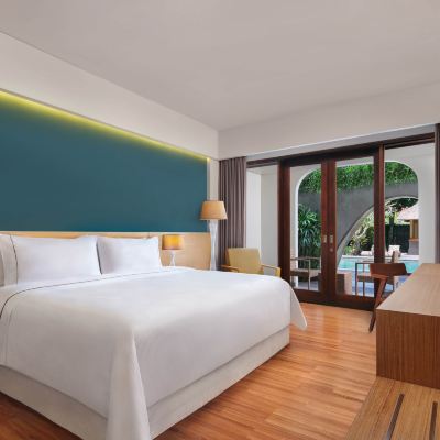 豪華泳池特大號床間 巴釐烏布威斯汀元素飯店優惠