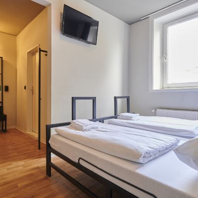 雙床房（公共衞浴） 漢堡裏佩爾巴A&O旅館&旅舍優惠