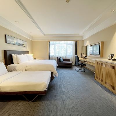 子母家庭房（子母床+貴妃椅+閩南茶具） 廈門湖裡頤豪飯店優惠