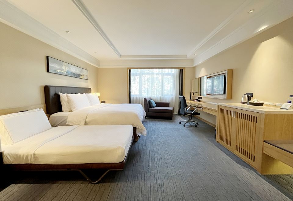 豪华家庭房（子母床+贵妃椅+闽南茶具）