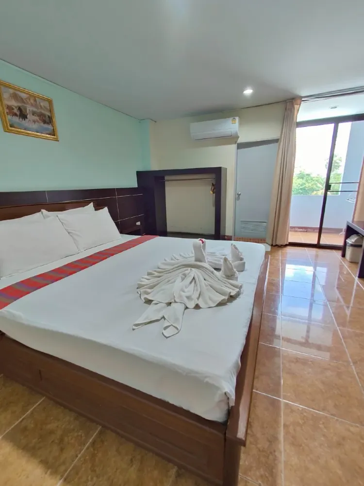 ห้องบัดเจท เตียงใหญ่ 1 เตียง