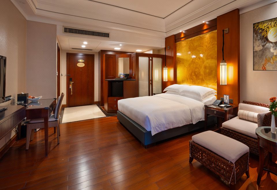 深度睡眠園景大床房-智能U眠床墊