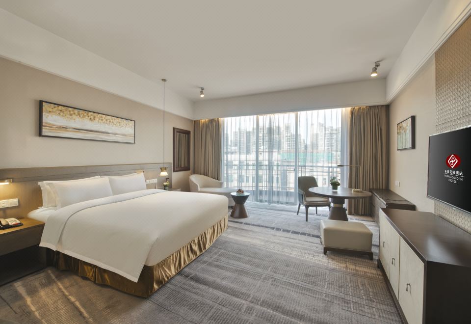 城市景观高级大床房（附楼）