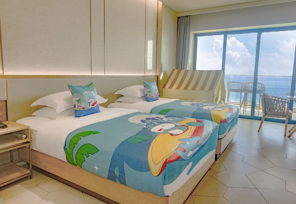 小鯥夢幻親子主題海景雙床房