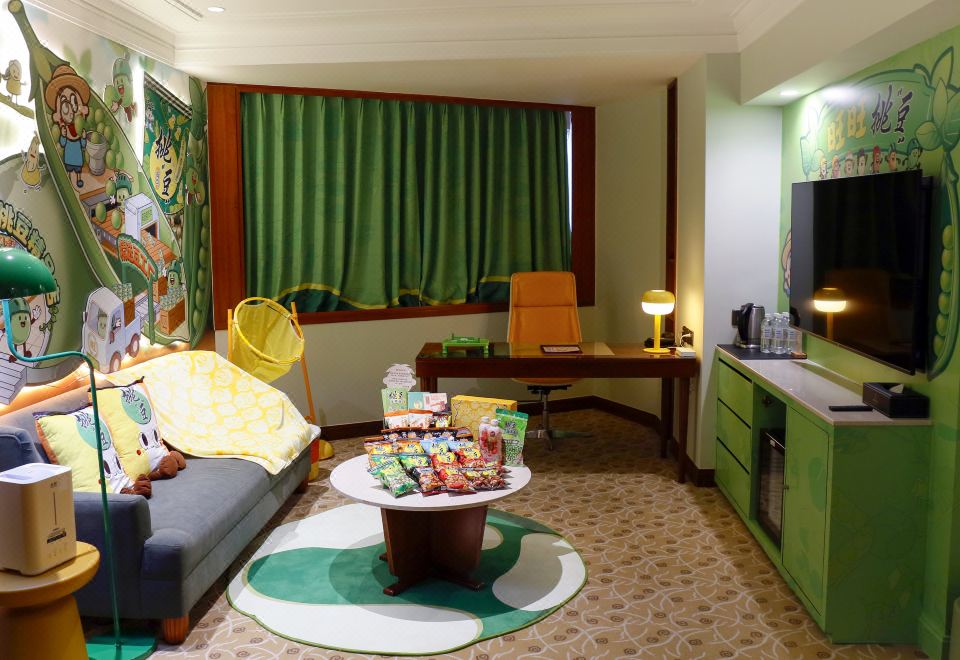 挑逗亲子主题套房