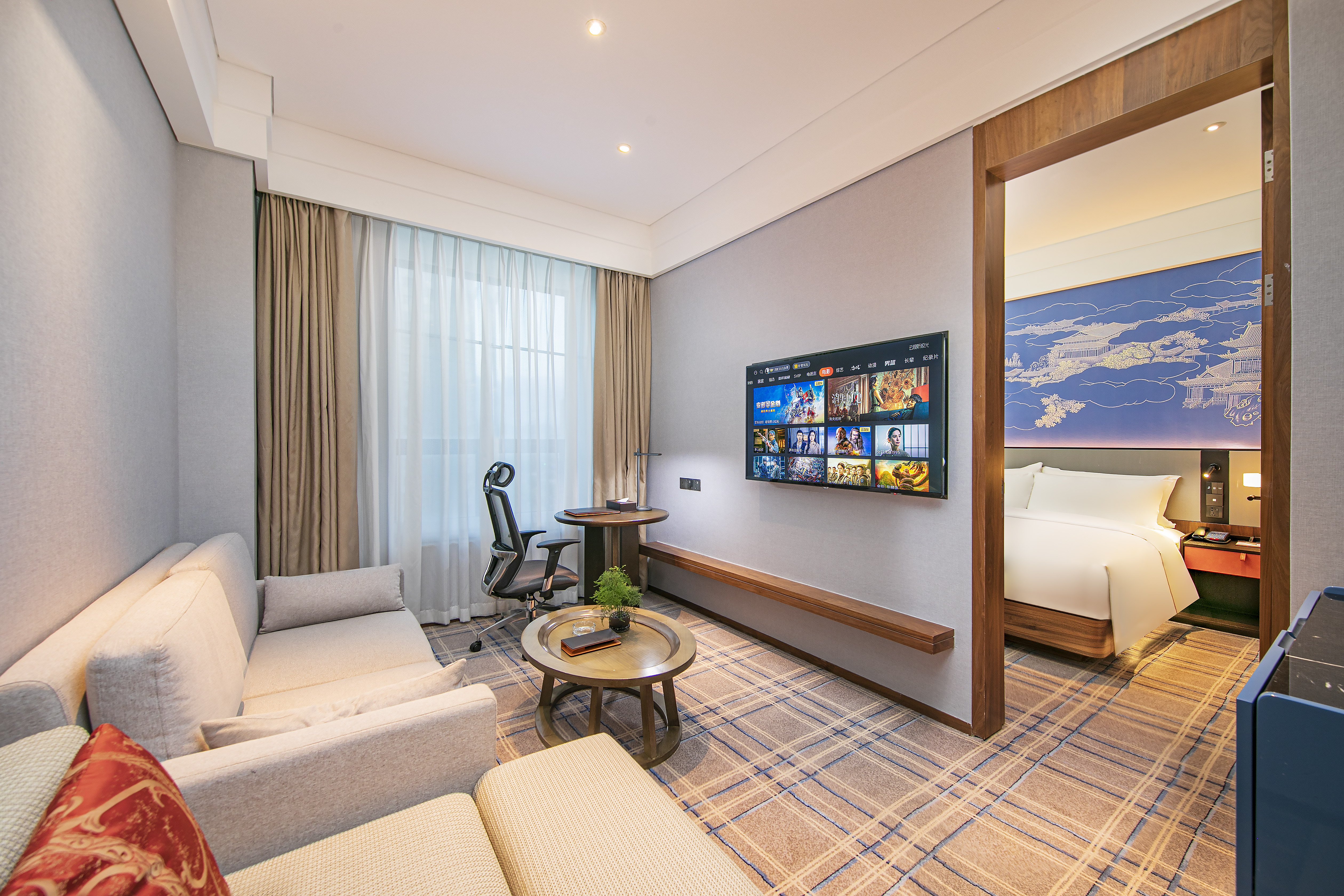 豪華城景套房（浴缸+地毯）