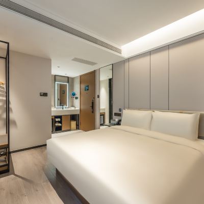 高級大床房 上海新天地地鐵站亞朵飯店優惠