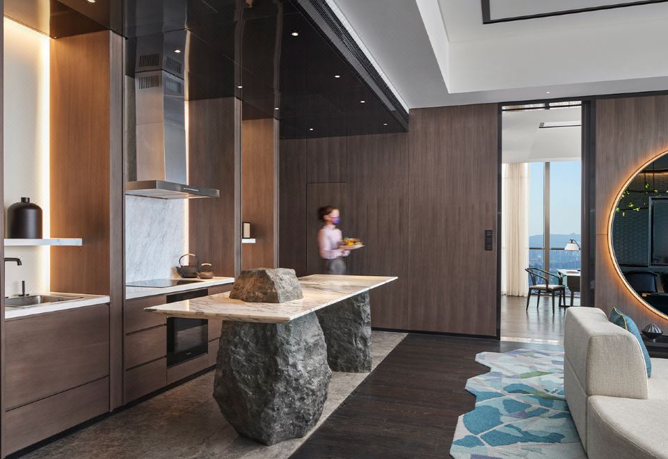 Hotel Indigo Suzhou Grand Canal, an IHG Hotel1 King 1 BDRM and Living room High Floor