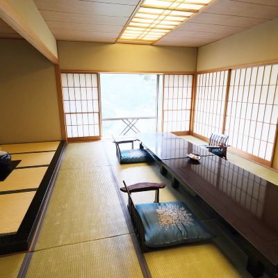 【和室3間・150平米】15帖+13帖+１０帖【川音・渓谷景觀】 蘆之牧溫泉丸峰日式飯店本館優惠