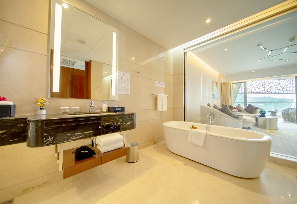 开放式海景套房