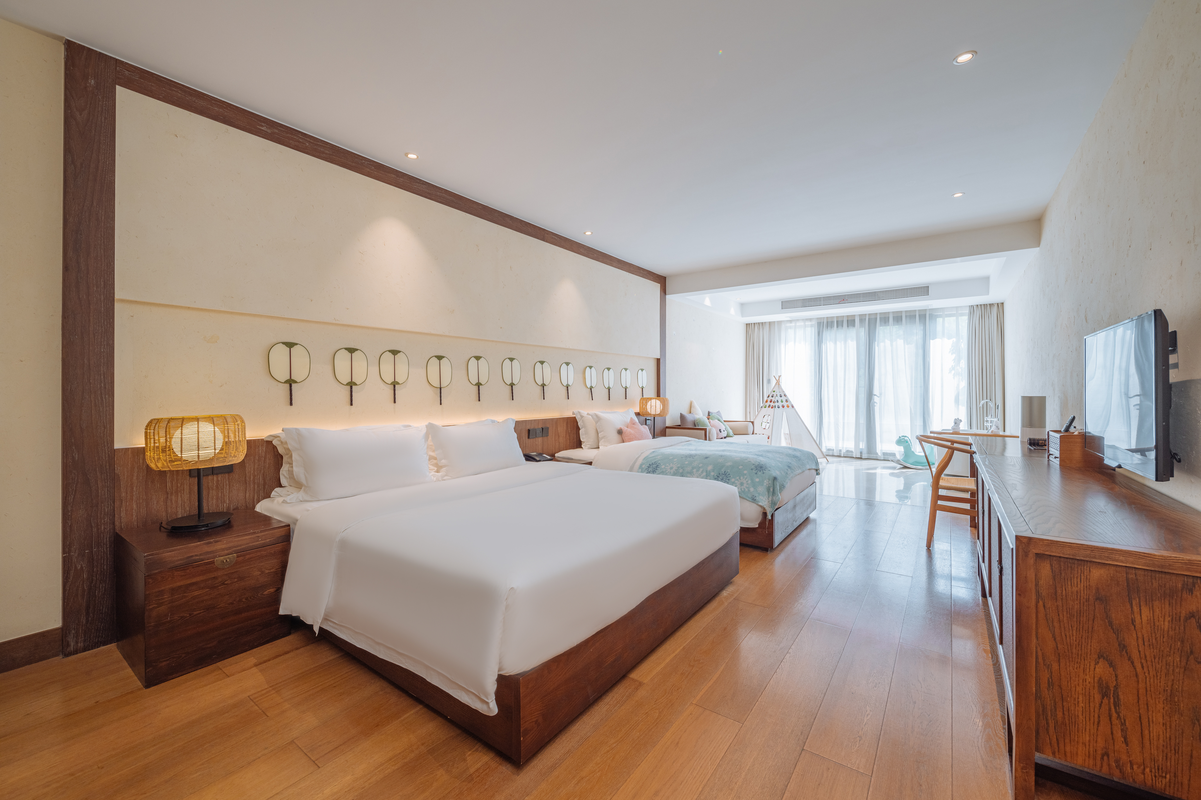 心然别院余闲·豪华双床房