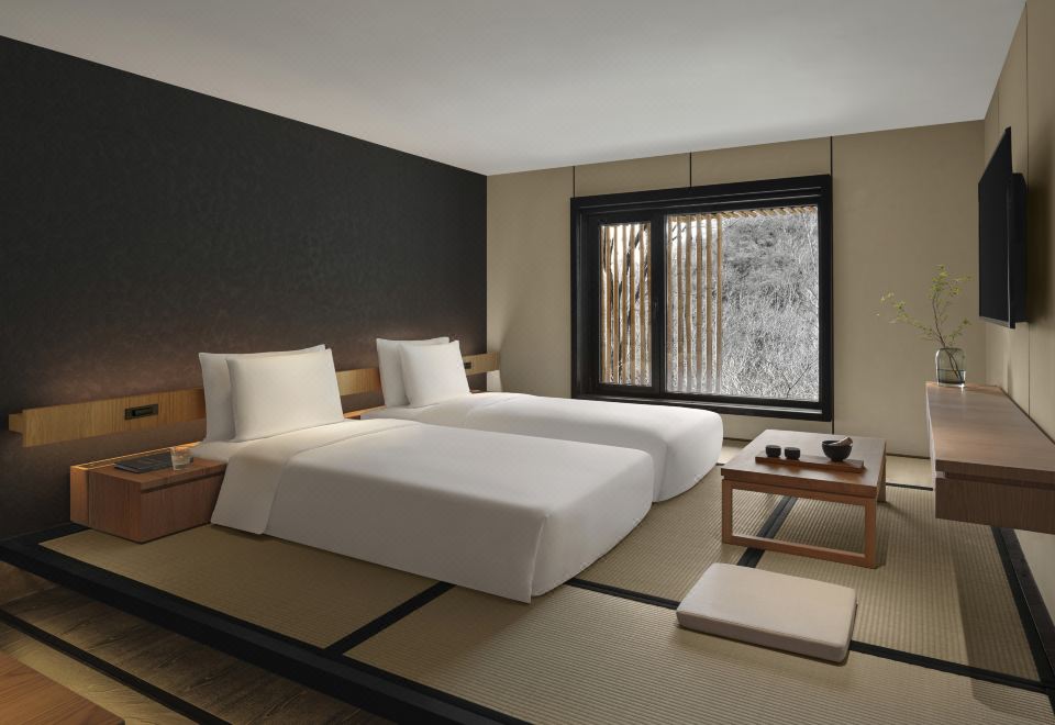 竹屋別墅尊尚雙床房