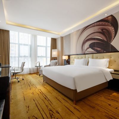 商務大床房 和頤至格酒店（西寧海湖新區萬達廣場店）優惠