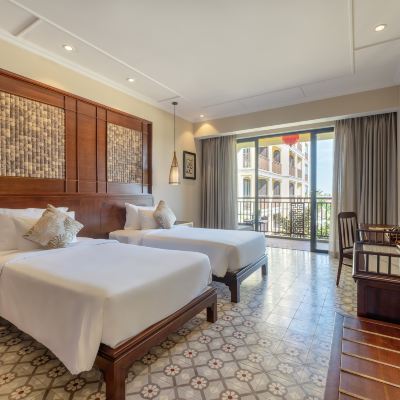 豪華家庭連通泳池景房 阿霍伊會安精品度假村及Spa優惠