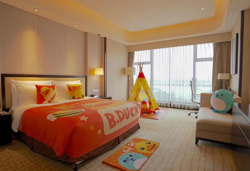 郡雅江景小童大床房