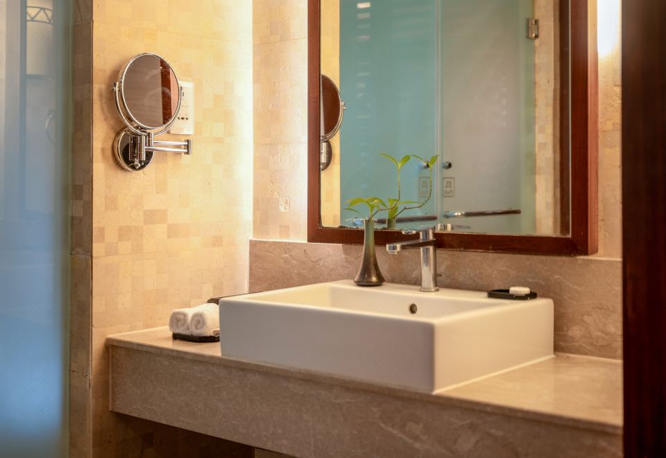 云臺別墅雙床房（溫泉入戶+露臺庭院）