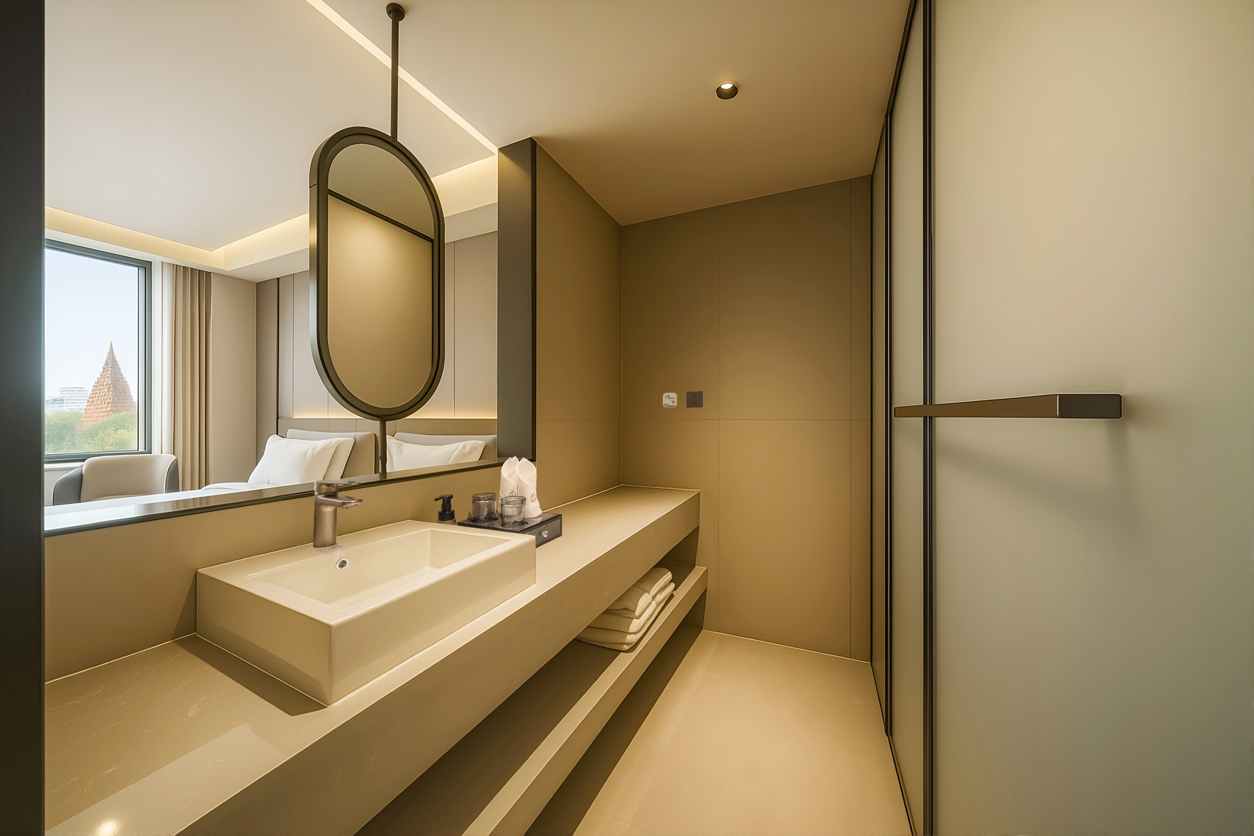 悅享雙床房—智能馬桶+乾濕分區