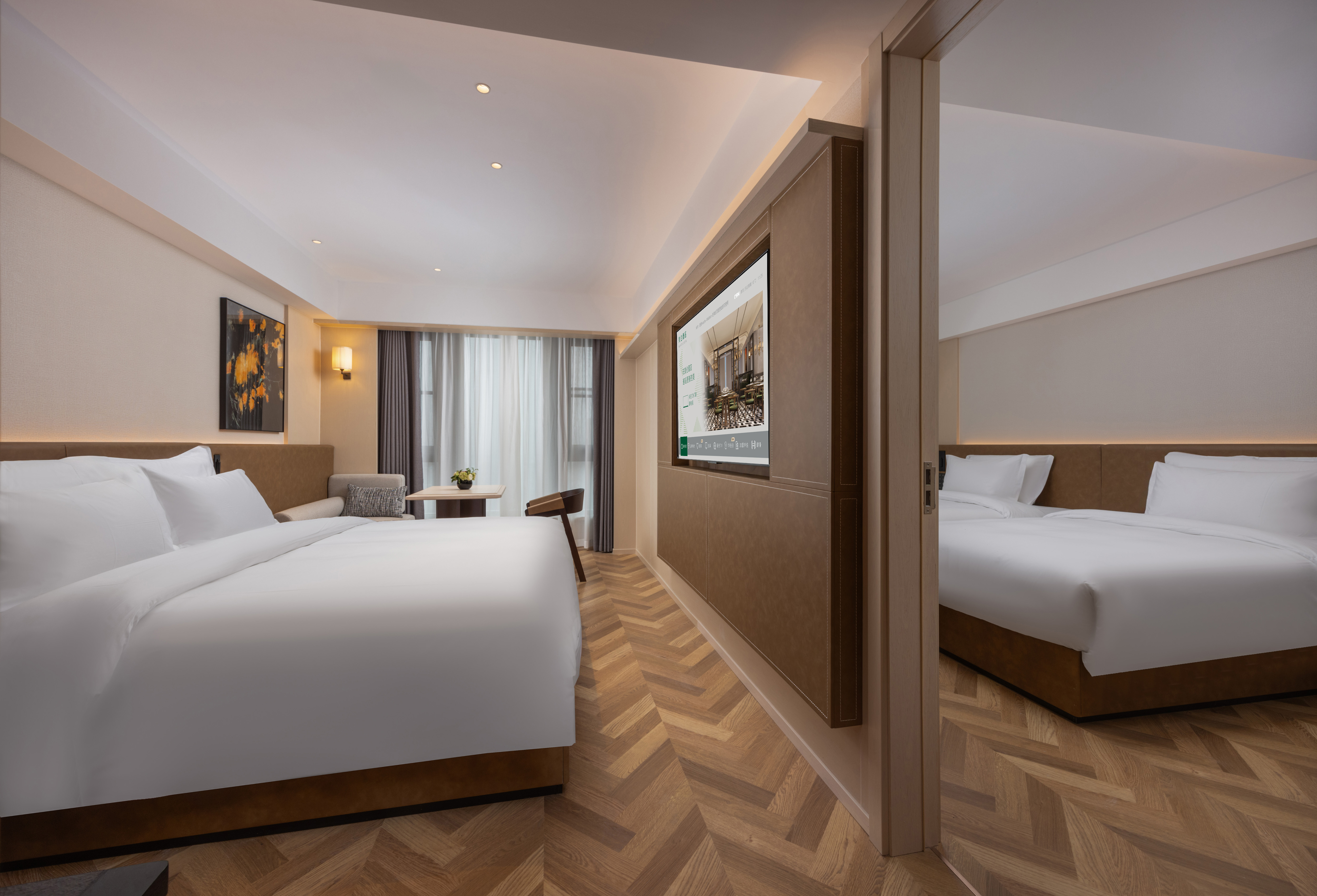 家庭套房（零压床垫+徕芬吹风机+小冰箱）