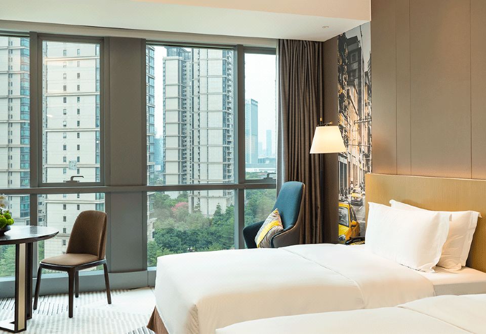 悦雅豪华双床房