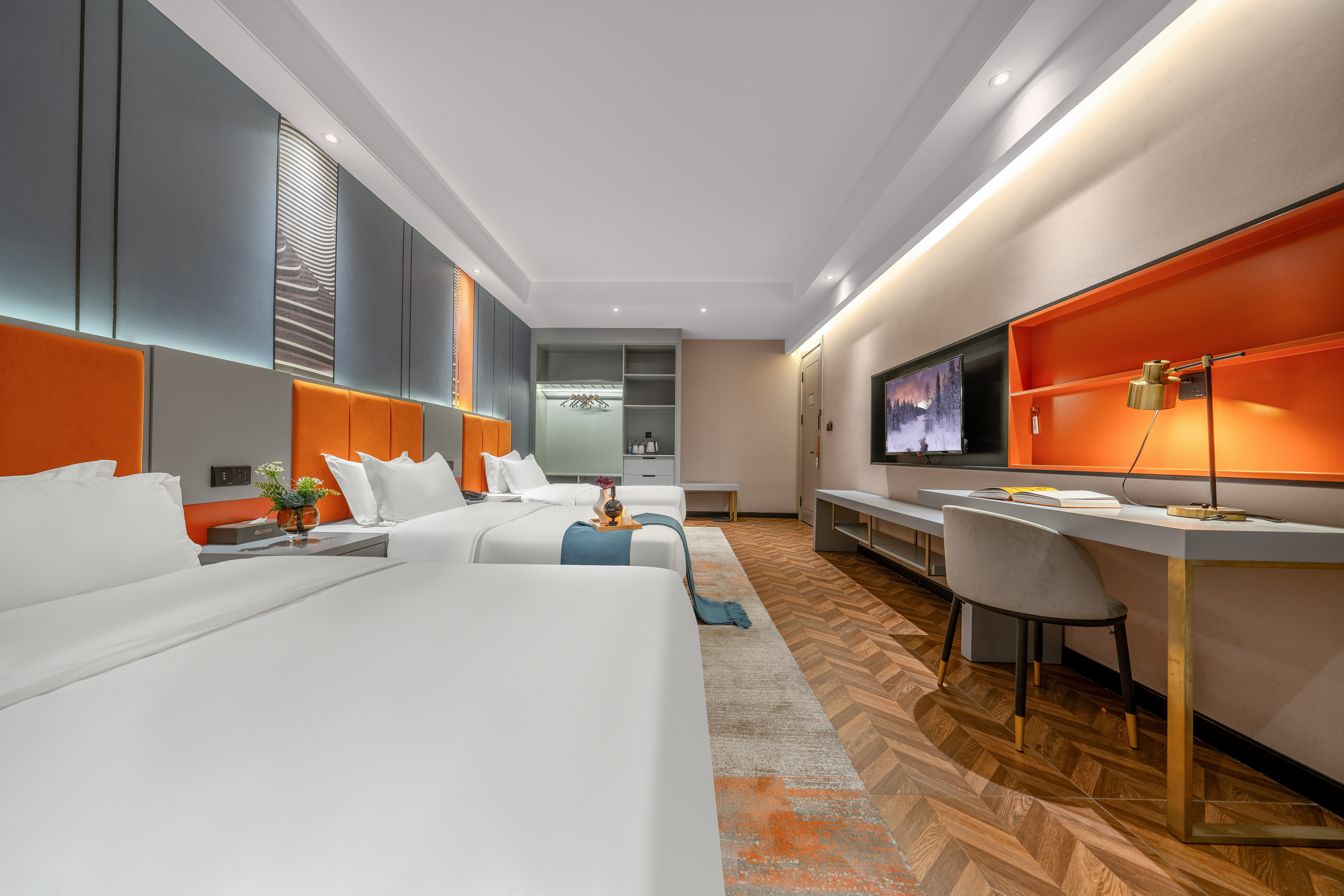 轻奢三人间【智能马桶+腿足按摩器+逸安砖隅乾湿分离】