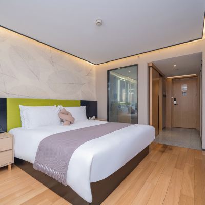 高級大床房 上海虹橋利嘉瑞貝庭公寓飯店優惠