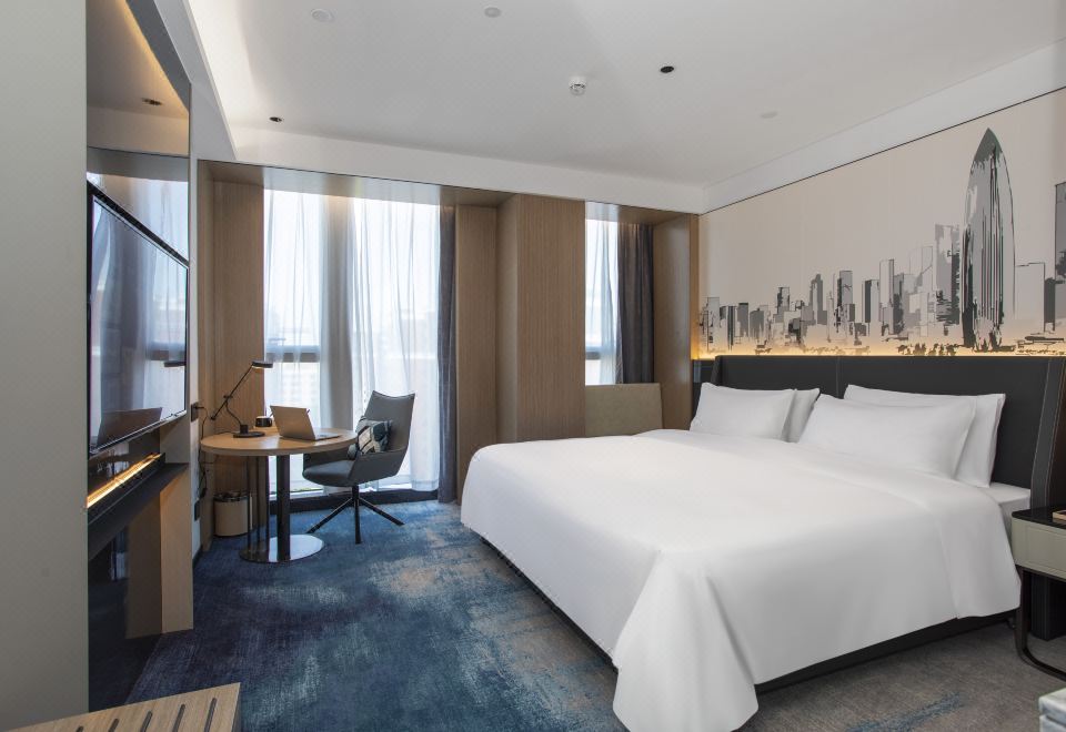 心悦大床房（智能客控+助眠床垫+乾湿分区）