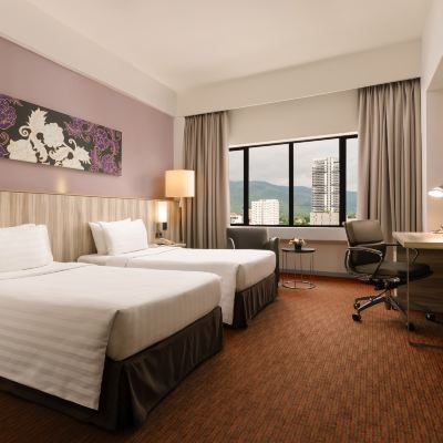 豪華雙床房 檳城雙威喬治市酒店 （檳城對抗新冠肺炎認證）優惠