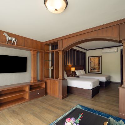 ห้องแฟมิลี่สวีท รหัสโปรโมชั่น โรงแรม เลอ เอราวัณพังงา