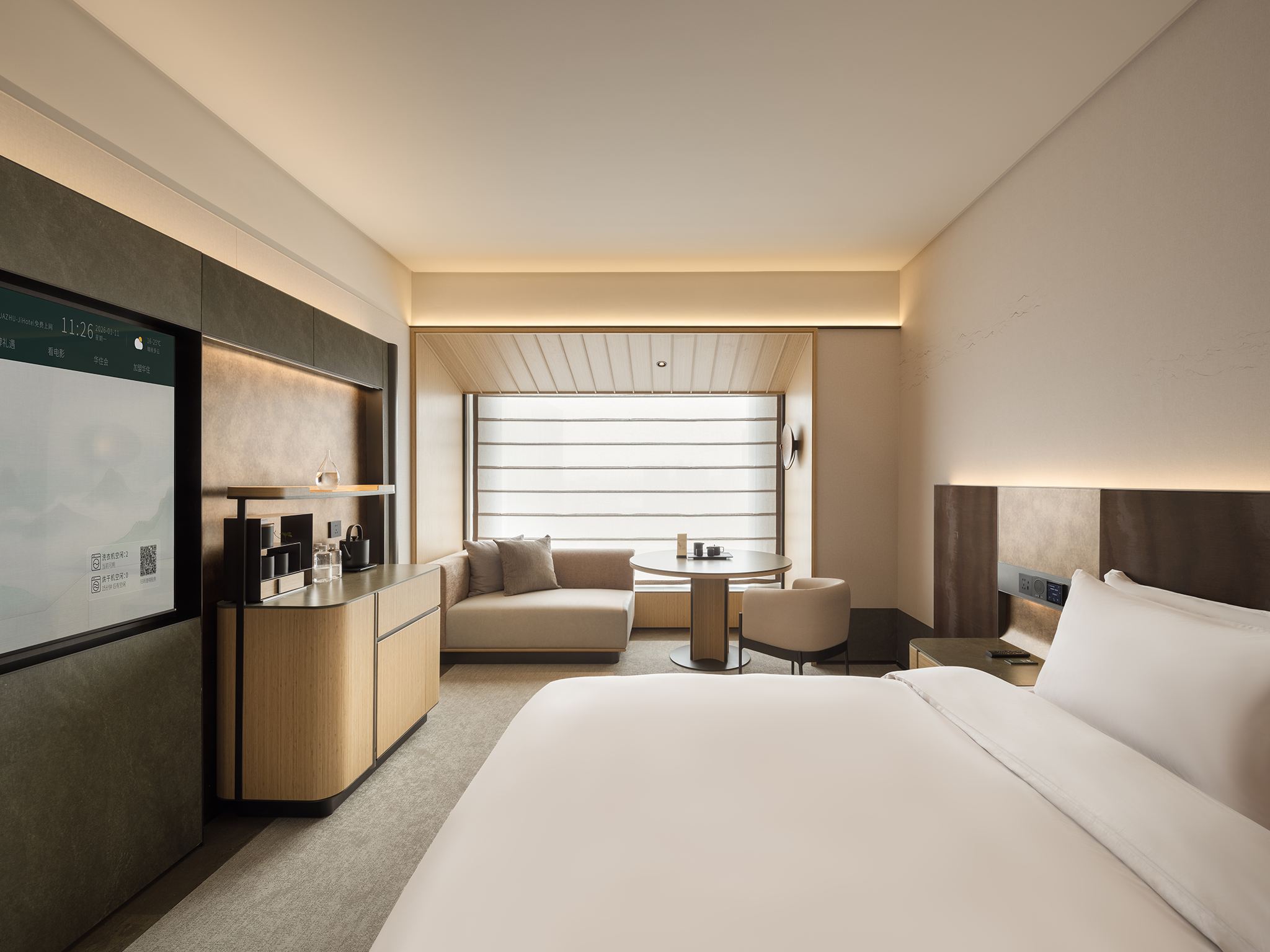 Ningshe Double Bed Room