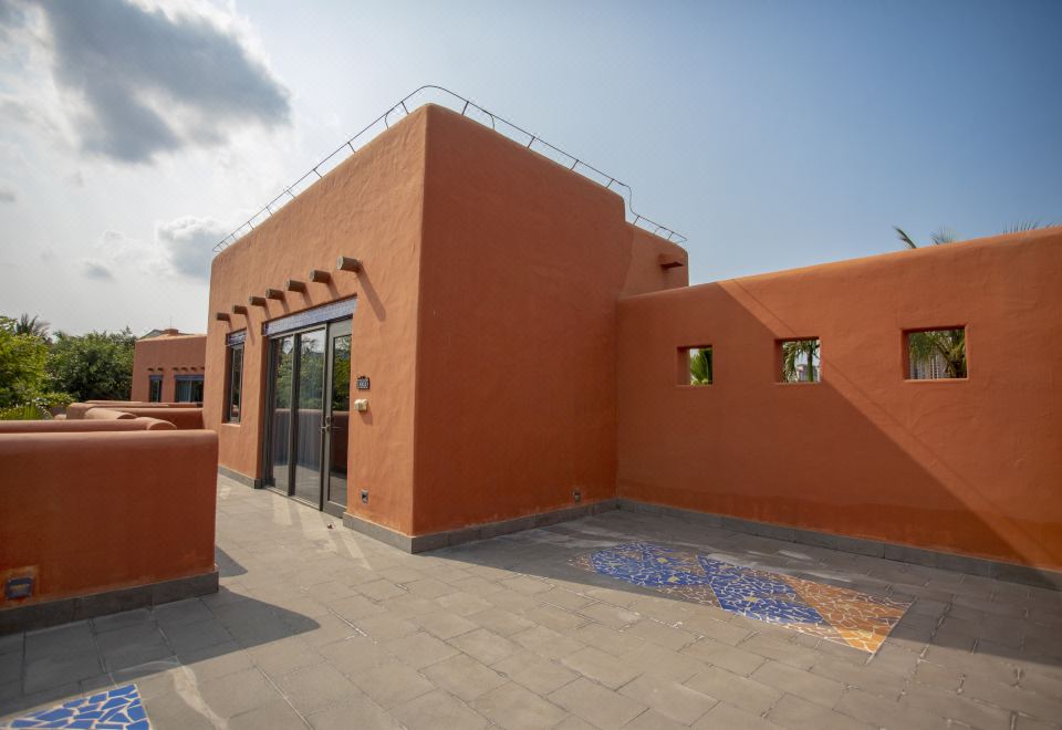 摩洛哥紅房別墅大床房