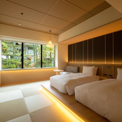 日式西式房間（僅限淋浴間）禁菸 裡草津盪TOU旅館優惠